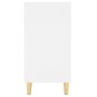 White engineered wood sideboard 103.5x35x70 cm by vidaXL, Sideboards - Ref: Foro24-806031, Price: 83,57 €, Discount: %