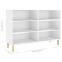 Weißes Sideboard aus Holzwerkstoff, 103,5 x 35 x 70 cm von vidaXL, Sideboards - Ref: Foro24-806031, Preis: 82,99 €, Rabatt: %