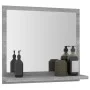 Sonoma gray plywood bathroom mirror 40x10.5x37 cm by vidaXL, bathroom vanities - Ref: Foro24-815634, Price: 23,75 €, Discount: %