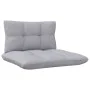 Central garden sofa and gray cushions in solid acacia wood by vidaXL, Modular outdoor sofas - Ref: Foro24-806633, Price: 103,...