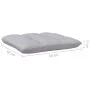 Central garden sofa and gray cushions in solid acacia wood by vidaXL, Modular outdoor sofas - Ref: Foro24-806633, Price: 103,...