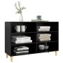 Schwarzes Sperrholz-Sideboard 103,5 x 35 x 70 cm von vidaXL, Sideboards - Ref: Foro24-806032, Preis: 67,82 €, Rabatt: %