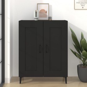 Black plywood sideboard 69.5x34x90 cm by vidaXL, Sideboards - Ref: Foro24-812142, Price: 77,13 €, Discount: %
