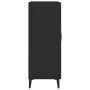 Schwarzes Sperrholz-Sideboard 69,5 x 34 x 90 cm von vidaXL, Sideboards - Ref: Foro24-812142, Preis: 75,73 €, Rabatt: %