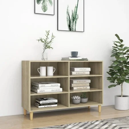 Sonoma Sideboard aus Eichensperrholz 103,5x35x70 cm von vidaXL, Sideboards - Ref: Foro24-806034, Preis: 65,22 €, Rabatt: %