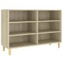 Sonoma Sideboard aus Eichensperrholz 103,5x35x70 cm von vidaXL, Sideboards - Ref: Foro24-806034, Preis: 65,22 €, Rabatt: %