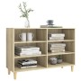 Sonoma Sideboard aus Eichensperrholz 103,5x35x70 cm von vidaXL, Sideboards - Ref: Foro24-806034, Preis: 65,51 €, Rabatt: %