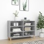 Aparador de madera contrachapada gris hormigón 103,5x35x70 cm de vidaXL, Aparadores - Ref: Foro24-806035, Precio: 65,42 €, De...