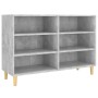 Aparador de madera contrachapada gris hormigón 103,5x35x70 cm de vidaXL, Aparadores - Ref: Foro24-806035, Precio: 65,42 €, De...