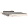 Estructura de cama madera maciza de pino blanco 120x200 cm de vidaXL, Camas y somieres - Ref: Foro24-823450, Precio: 114,33 €...