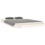 Estructura de cama madera maciza de pino blanco 120x200 cm de vidaXL, Camas y somieres - Ref: Foro24-823450, Precio: 108,54 €...