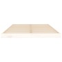 Estructura de cama madera maciza de pino blanco 120x200 cm de vidaXL, Camas y somieres - Ref: Foro24-823450, Precio: 114,33 €...
