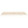 Estructura de cama madera maciza de pino blanco 120x200 cm de vidaXL, Camas y somieres - Ref: Foro24-823450, Precio: 114,33 €...