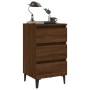 Nachttisch mit eichenbraunen Metallbeinen 40x35x69 cm von vidaXL, Nachttische - Ref: Foro24-813144, Preis: 58,25 €, Rabatt: %