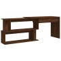 Eckschreibtisch aus Eichensperrholz, 200 x 50 x 76 cm von vidaXL, Schreibtische - Ref: Foro24-815425, Preis: 94,33 €, Rabatt: %