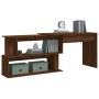 Oak plywood corner desk 200x50x76cm by vidaXL, Desks - Ref: Foro24-815425, Price: 94,33 €, Discount: %