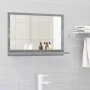 Espejo de baño madera contrachapada gris Sonoma 60x10,5x37 cm de vidaXL, Tocadores de baño - Ref: Foro24-815637, Precio: 32,6...
