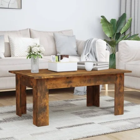 Couchtisch aus geräuchertem Eichensperrholz, 100 x 60 x 42 cm von vidaXL, Couchtisch - Ref: Foro24-815426, Preis: 57,08 €, Ra...
