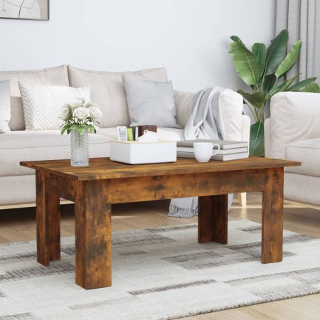 Couchtisch aus geräuchertem Eichensperrholz, 100 x 60 x 42 cm von vidaXL, Couchtisch - Ref: Foro24-815426, Preis: 58,89 €, Ra...