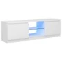 TV-Schrank mit LED-Leuchten weiß 120x30x35,5 cm von vidaXL, TV-Möbel - Ref: Foro24-804283, Preis: 64,28 €, Rabatt: %