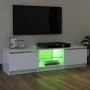 TV-Schrank mit LED-Leuchten weiß 120x30x35,5 cm von vidaXL, TV-Möbel - Ref: Foro24-804283, Preis: 64,28 €, Rabatt: %