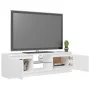 TV-Schrank mit LED-Leuchten weiß 120x30x35,5 cm von vidaXL, TV-Möbel - Ref: Foro24-804283, Preis: 64,28 €, Rabatt: %