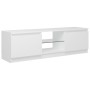 TV-Schrank mit LED-Leuchten weiß 120x30x35,5 cm von vidaXL, TV-Möbel - Ref: Foro24-804283, Preis: 65,23 €, Rabatt: %