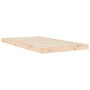 Estructura de cama madera maciza de pino 100x200 cm de vidaXL, Camas y somieres - Ref: Foro24-823454, Precio: 60,89 €, Descue...
