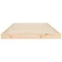 Bettgestell aus massivem Kiefernholz, 100 x 200 cm von vidaXL, Betten und Lattenroste - Ref: Foro24-823454, Preis: 59,86 €, R...
