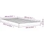 Bettgestell aus massivem Kiefernholz, 100 x 200 cm von vidaXL, Betten und Lattenroste - Ref: Foro24-823454, Preis: 59,86 €, R...