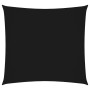 Toldo de vela cuadrado tela Oxford negro 6x6 m