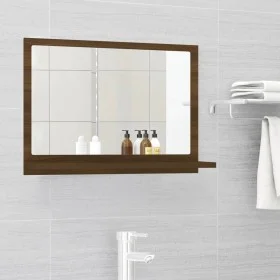 Badezimmerspiegel aus braunem Eichensperrholz, 60 x 10,5 x 37 cm von vidaXL, Badezimmerwaschtische - Ref: Foro24-815638, Prei...