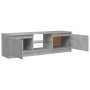 TV-Schrank mit LED-Leuchten betongrau 120x30x35,5 cm von vidaXL, TV-Möbel - Ref: Foro24-804287, Preis: 63,42 €, Rabatt: %