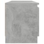 TV-Schrank mit LED-Leuchten betongrau 120x30x35,5 cm von vidaXL, TV-Möbel - Ref: Foro24-804287, Preis: 63,42 €, Rabatt: %