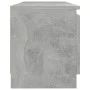 TV-Schrank mit LED-Leuchten betongrau 120x30x35,5 cm von vidaXL, TV-Möbel - Ref: Foro24-804287, Preis: 62,48 €, Rabatt: %