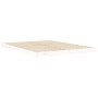 Estructura de cama de madera maciza de pino blanco 140x190 cm de vidaXL, Camas y somieres - Ref: Foro24-823465, Precio: 81,92...