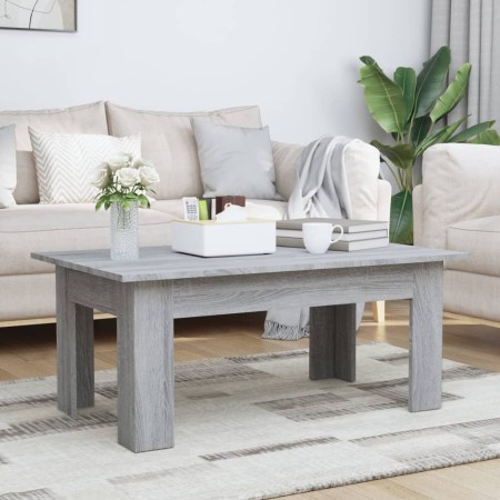 Mesa de centro de madera contrachapada gris Sonoma 100x60x42 cm de vidaXL, Mesas de centro - Ref: Foro24-815427, Precio: 59,2...