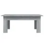 Sonoma gray plywood coffee table 100x60x42 cm by vidaXL, Coffee table - Ref: Foro24-815427, Price: 58,44 €, Discount: %