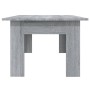 Mesa de centro de madera contrachapada gris Sonoma 100x60x42 cm de vidaXL, Mesas de centro - Ref: Foro24-815427, Precio: 59,2...