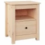 Nachttisch aus massivem Kiefernholz, 40 x 35 x 49 cm von vidaXL, Nachttische - Ref: Foro24-813709, Preis: 59,92 €, Rabatt: %