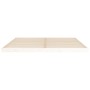 Weißer Massivholzbettrahmen 180x200 cm von vidaXL, Betten und Lattenroste - Ref: Foro24-823430, Preis: 135,24 €, Rabatt: %