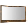 Badezimmerspiegel Sperrholz geräucherte Eiche 60x10,5x37 cm von vidaXL, Badezimmerwaschtische - Ref: Foro24-815636, Preis: 34...