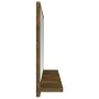 Bathroom mirror in smoked oak plywood, 60x10.5x37 cm by vidaXL, bathroom vanities - Ref: Foro24-815636, Price: 34,70 €, Disco...