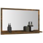 Badezimmerspiegel Sperrholz geräucherte Eiche 60x10,5x37 cm von vidaXL, Badezimmerwaschtische - Ref: Foro24-815636, Preis: 34...