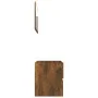 Bathroom furniture set, 2 pieces, smoked oak plywood. by vidaXL, Bathroom furniture - Ref: Foro24-815738, Price: 61,87 €, Dis...