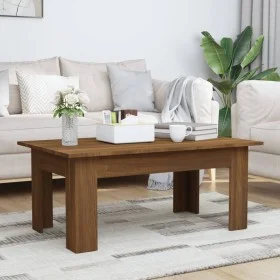 Couchtisch aus braunem Eichensperrholz 100x60x42 cm von vidaXL, Couchtisch - Ref: Foro24-815428, Preis: 60,27 €, Rabatt: %