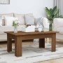 Brown oak plywood coffee table 100x60x42 cm by vidaXL, Coffee table - Ref: Foro24-815428, Price: 61,25 €, Discount: %