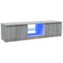 TV-Schrank mit LED-Leuchten Sonomagrau 120x30x35,5 cm von vidaXL, TV-Möbel - Ref: Foro24-815709, Preis: 65,23 €, Rabatt: %