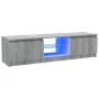 TV-Schrank mit LED-Leuchten Sonomagrau 120x30x35,5 cm von vidaXL, TV-Möbel - Ref: Foro24-815709, Preis: 67,40 €, Rabatt: %