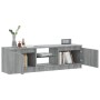 Mueble de TV con luces LED gris Sonoma 120x30x35,5 cm de vidaXL, Muebles TV - Ref: Foro24-815709, Precio: 67,25 €, Descuento: %